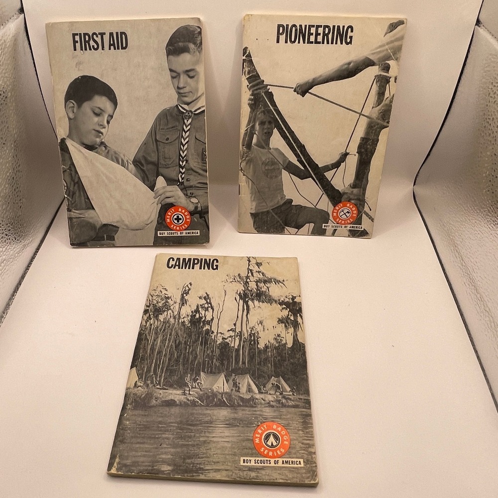 Boy Scouts of America Merit Badge Booklets 3 Pack 1966 USA Scouting Guides